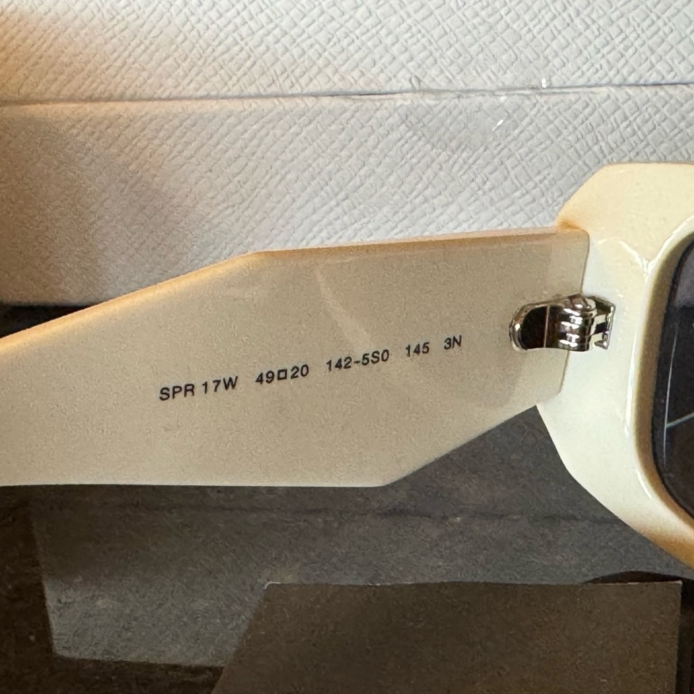 Prada PR17WS White Symbole Collection Sunglasses - Picture 8 of 8